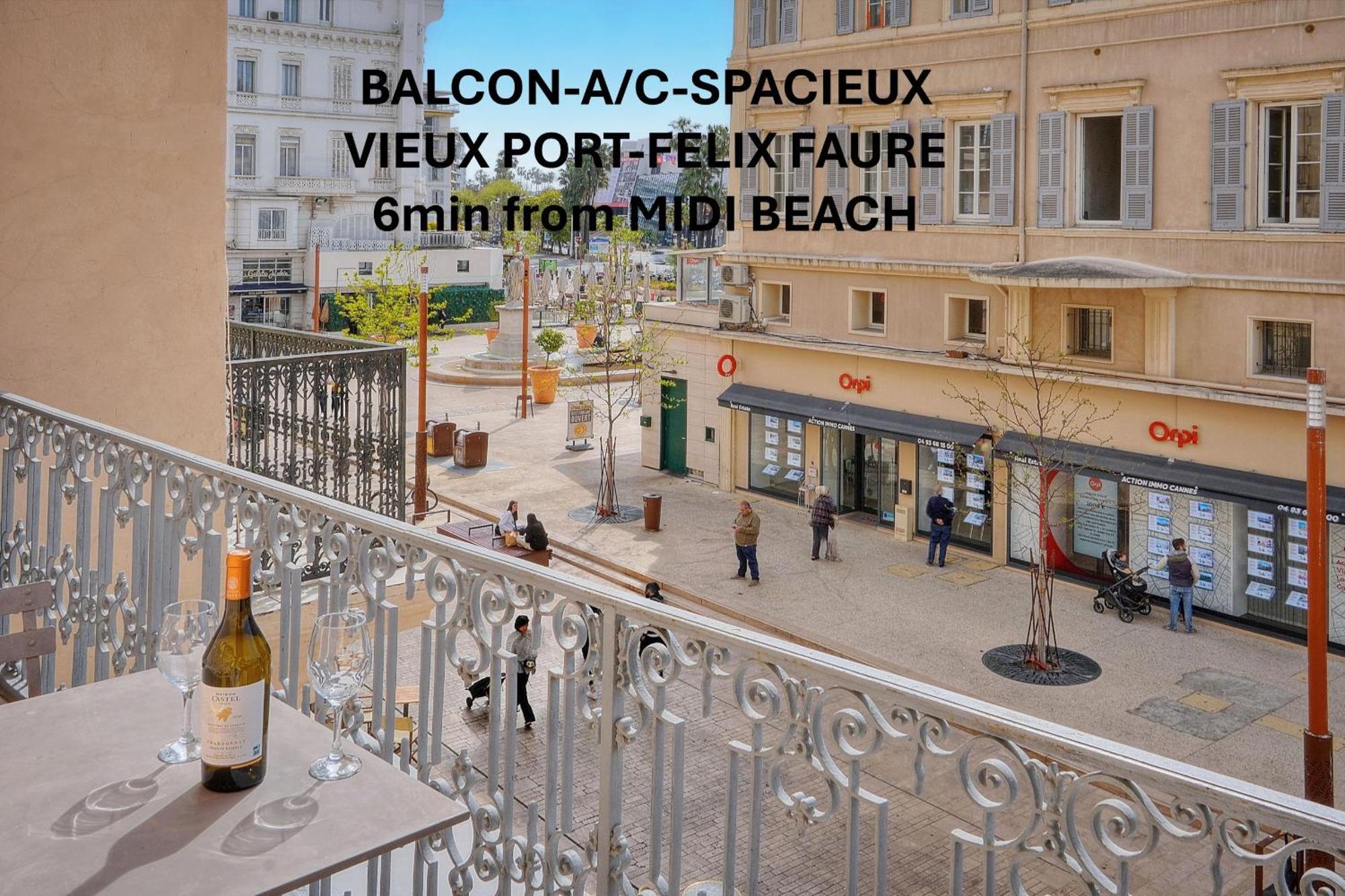 Moderne 3 Pieces Idealement Situe Centre De Cannes L! A2B22 Exterior photo